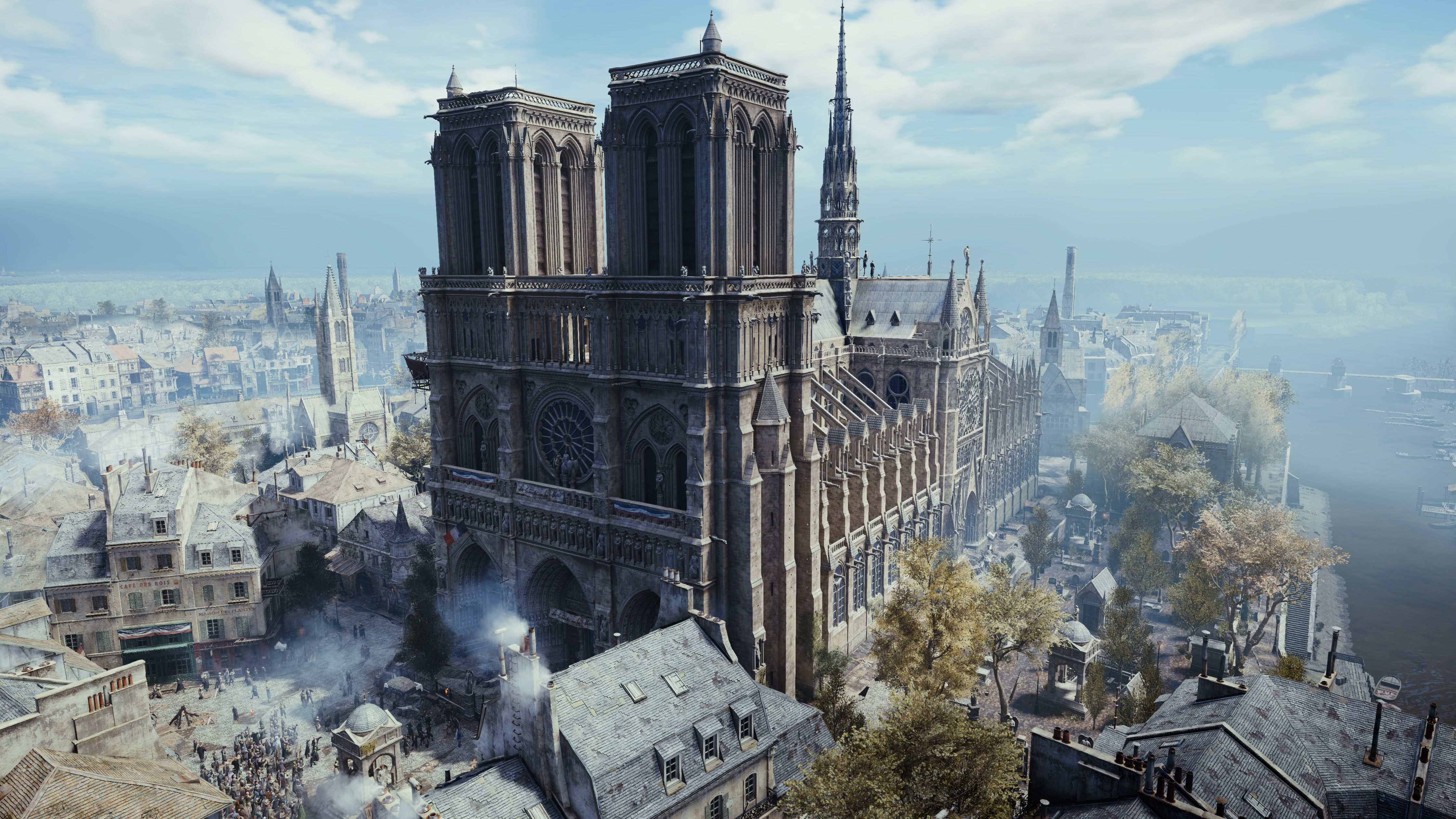 Recréation du Paris dans Assassin's Creed Unity