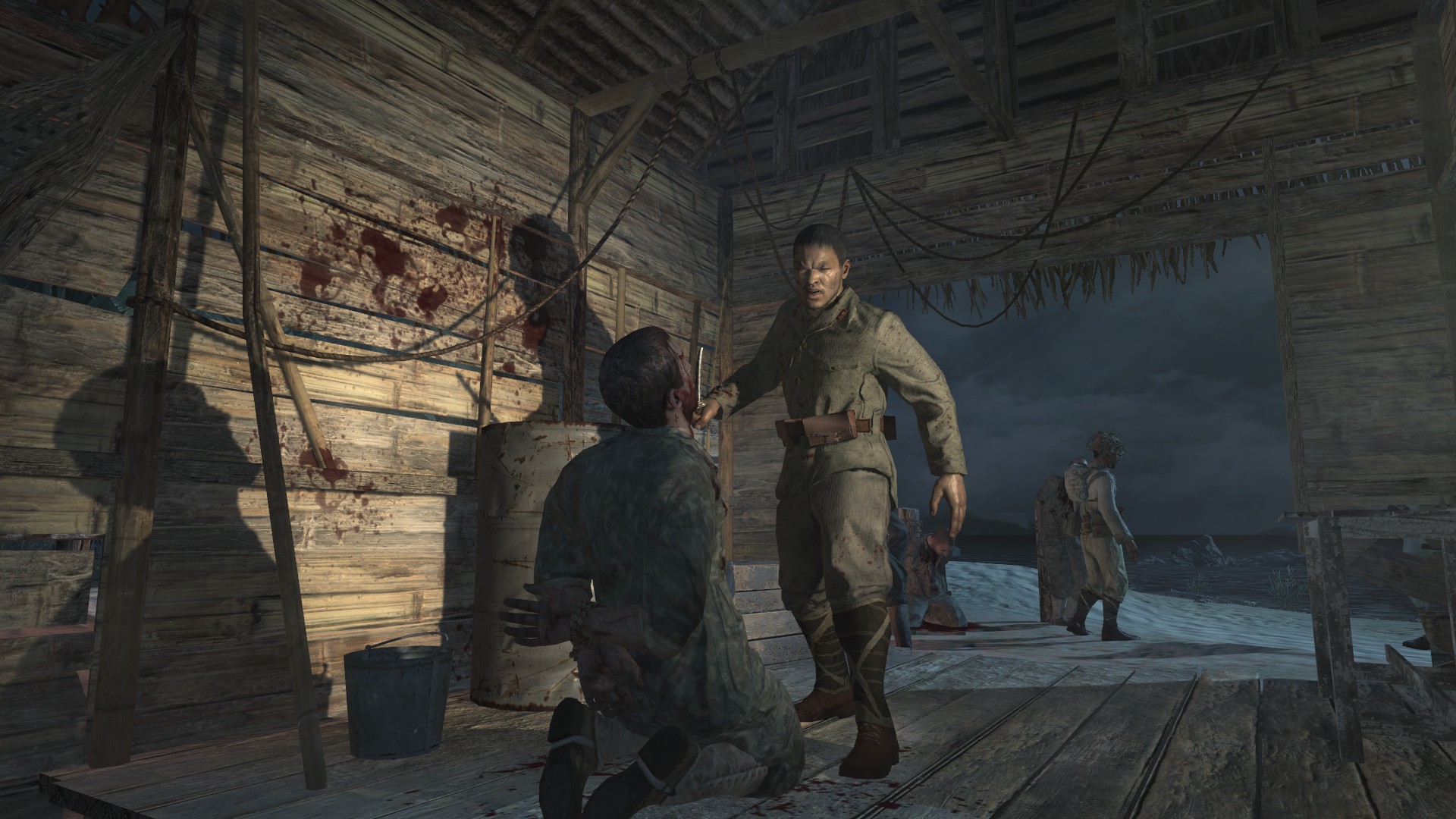 Scène de torture dans Call of Duty: World at War